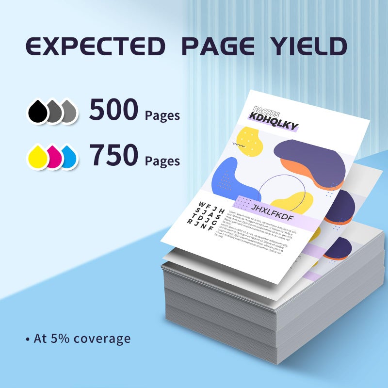 ZIPRINT Remanufactured Ink Cartridge Replacement for Epson 277XL 277 T277 to Use with XP-850 XP-860 XP-950 XP-960 XP-970 Printer (2 Black, 1 Cyan, 1 Magenta, 1 Yellow, 1 Light Cyan, 1 Light Magenta) - Image 3